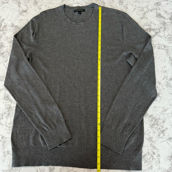 Banana Republic Men’s Gray Long Sleeve Sweater SZ Xl - Picture 5 of 9